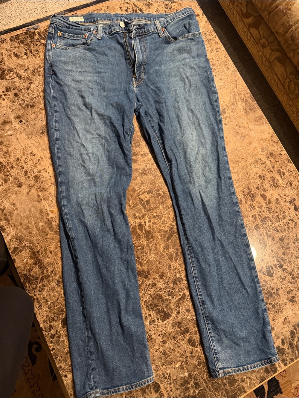 Levi's Classic Straight Blue Denim Jeans